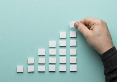 graph-made-with-white-small-cards